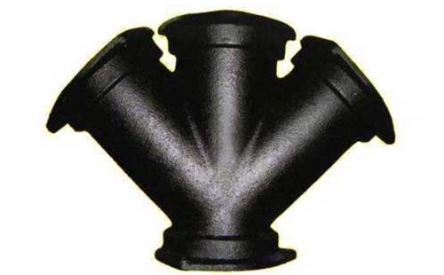 张掖B型柔性铸铁管件